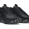 Under Armour GS Lockdown 7 Basketballschuhe Kinder 004 black/black/metallic silver 37.5