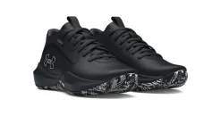 Under Armour GS Lockdown 7 Basketballschuhe Kinder 004 black/black/metallic silver 37.5