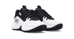 Under Armour GS Lockdown 7 Basketballschuhe Kinder 102 white/black/black 37.5