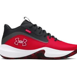 Under Armour Lockdown 7 Basketballschuhe rot, 43