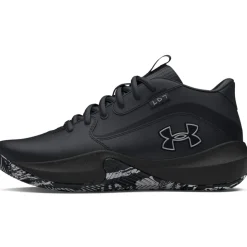 Under Armour Lockdown 7 Basketballschuhe 001 black/black/metallic gold 45