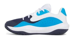 Under Armour Lockdown 7 Low Basketballschuhe 410 midnight navy/electric blue/white 44.5
