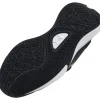 Under Armour Lockdown 7 Low Basketballschuhe 001 black/metallic gold/black 42