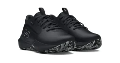 Under Armour PS Lockdown 7 Basketballschuhe Kinder 004 black/black/metallic silver 34