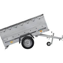UNITRAILER Garden Trailer 200 Kipp Silber