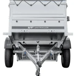 UNITRAILER Garden Trailer 200 Kipp Silber