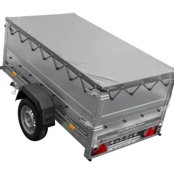 UNITRAILER Garden Trailer 200 Kipp Silber