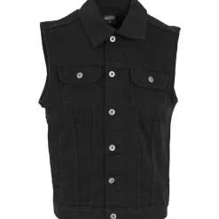 URBAN CLASSICS Denim Jacke Black L