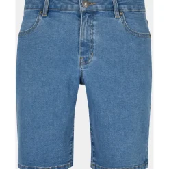 URBAN CLASSICS Relaxed Fit Kurze Jeans Light Blue Washed 28