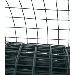 Vago-Tools Maschendrahtzaun 1 x 10 m Grün/Metall