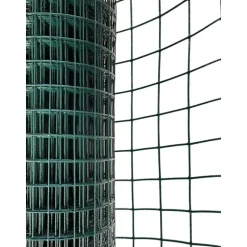 Vago-Tools Maschendrahtzaun 1 x 10 m Grün/Metall