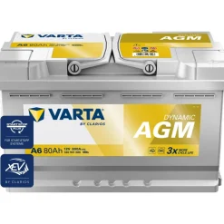 Varta A6 AGM 80Ah 12V