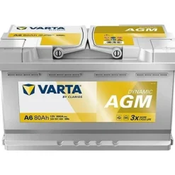 Varta A6 AGM 80Ah 12V