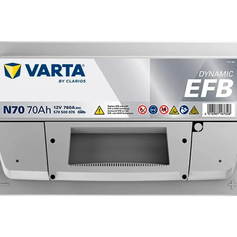 Varta Blue Dynamic EFB N70 70Ah 12V