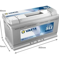 Varta Blue Dynamic G3 95Ah 12V