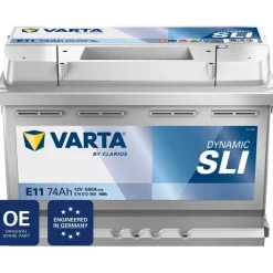Varta E11 74Ah 12V