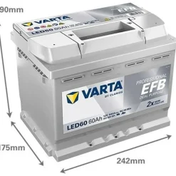 Varta EFB 60Ah 12V