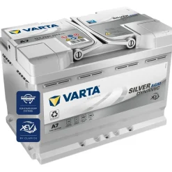 Varta 570901076J382 Starterbatterie VARTA AGM XEV A7 für Autos mit hohem Energiebedarf