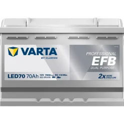 Varta LED70 EFB 70Ah 12V