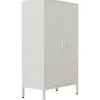 VCM Highboard 60 x 110 x 35 cm Weiß