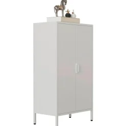 VCM Highboard 60 x 110 x 35 cm Weiß