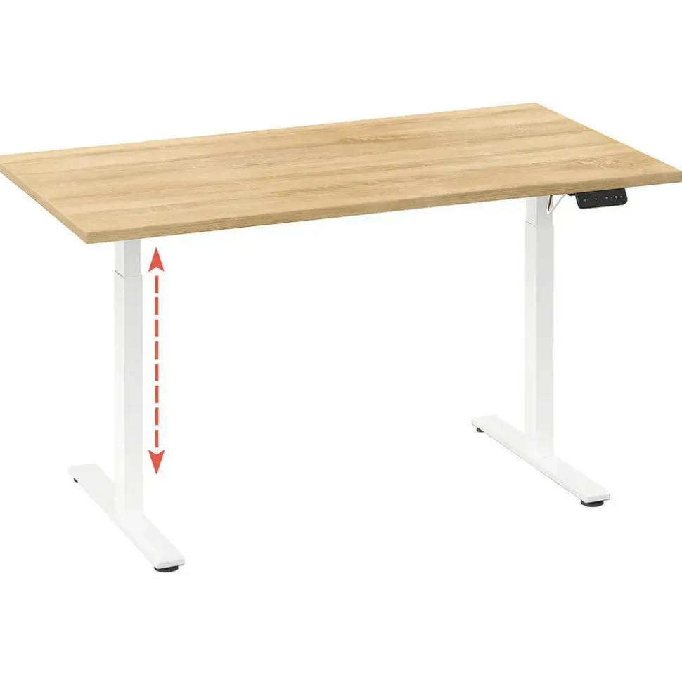 VCM Schreibtisch Lona elektrisch verstellbar 110 x 80