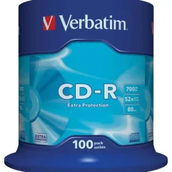 Verbatim CD-R 700MB 52x 100er Spindel