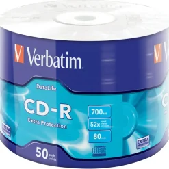Verbatim CD-R 80Min/700MB/52x 43787 (VE50)