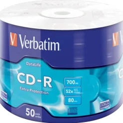 Verbatim CD-R 80Min/700MB/52x 43787 (VE50)