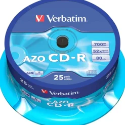 Verbatim CD-R 80min/700MB/52x 43352 (VE25)