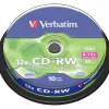 Verbatim CD-RW 700MB 10x 10er Spindel