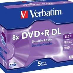 Verbatim DVD+R DL 8,5GB 8x