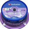 Verbatim DVD+R DL 8,5 GB 8x 25 St.