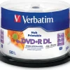 Verbatim DVD+R 8,5 GB 8x bedruckbar 50 St.