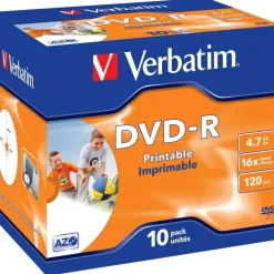 Verbatim DVD-R 4,7 GB 16x 10 St.