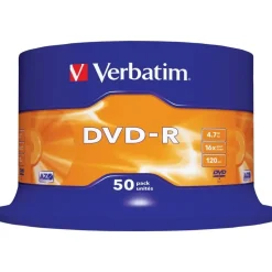 Verbatim DVD-R 4,7 GB 16x 50 St.