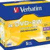 Verbatim DVD+RW 4.7GB 5er