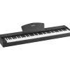 Vevor Gewichtetes Digitalpiano, 88 Tasten vollgewichtet, E-Piano Doppeltastatur & Lautsprecher mit Notenständer, Sustain-Pedal, Aufnahmefunktion, 280 Töne, Kabellose Verbindung, für Anfänger, Schwarz
