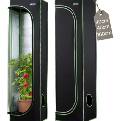 Vevor Growzelt 40 x 40 x 160 cm Grün