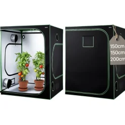 Vevor Growzelt 150 x 150 x 200 cm Grün