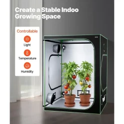 Vevor Growzelt 150 x 150 x 200 cm Grün