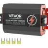 Vevor 12 V 60 A DC/DC-Batterieladegerät, 750 W, für Blei-Säure-, Lithium-, AGM-, GEL- und Nassbatterien, intelligentes mehrstufiges Laden, für Wohnmobile, Nutzfahrzeuge, Boote, Yachten