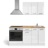 Vicco Küchenzeile R-Line 160 cm Weiß