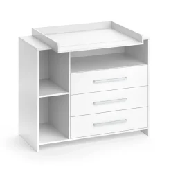 Vicco Wickelkommode Oskar Baby Wickelregal Kommode Wickeltisch Weiß