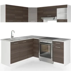 Vicco Winkelküche Rick L-Form 167 x 187 cm