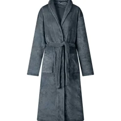 vidaXL Bademantel ohne Kapuze Marineblau XXL