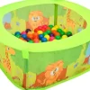 vidaXL Bällebad mit 50 Bällen für Kinder 75x75x32 cm