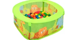 vidaXL Bällebad mit 50 Bällen für Kinder 75x75x32 cm
