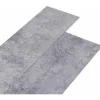 vidaXL Bodenplanken 36 pcs Zementgrau 5,02 m2 PVC