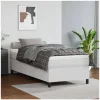 vidaXL Boxspringbett 90 x 200 cm weiß